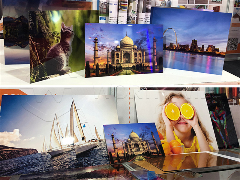 Custom size aluminum sublimation sign blanks
