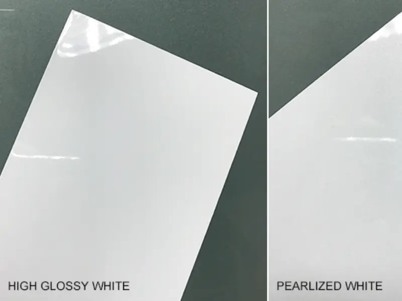 Glossy pearl sublimation aluminum sheet A4 size