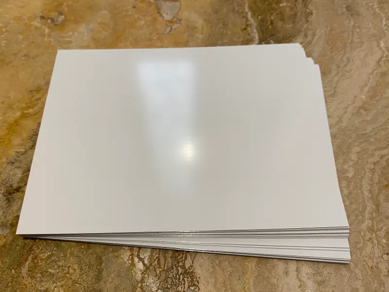 Aluminum sheets for Photo Printing