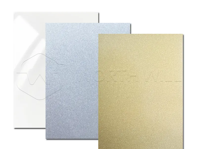 Glossy sublimation aluminium sheet material