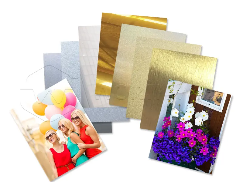 Durable sublimation aluminium sheet for photo printing