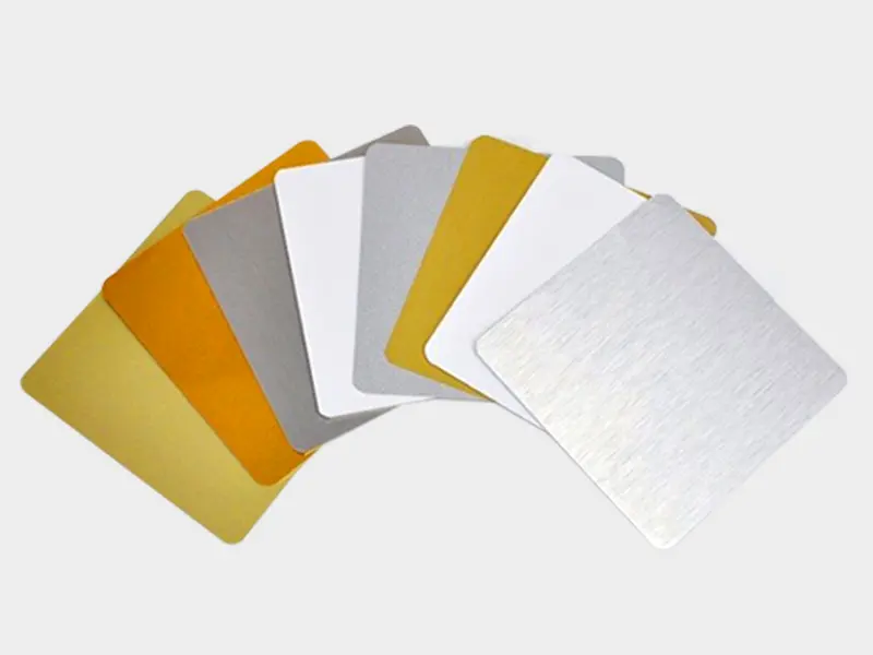Durable aluminum metal sheet with vibrant sublimation colors