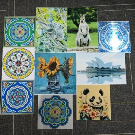 Sublimation blank sheet ready for heat transfer printing