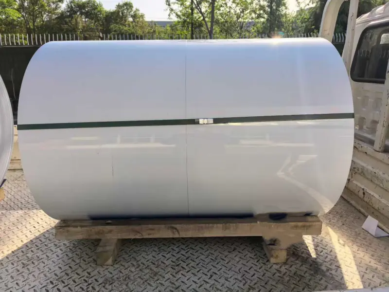 Smooth coated aluminum sheet for dye sublimation photo printing