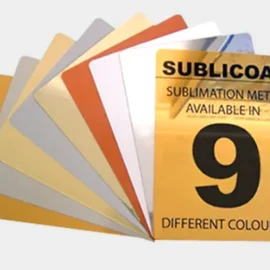 High gloss aluminum sheet for sublimation photo printing