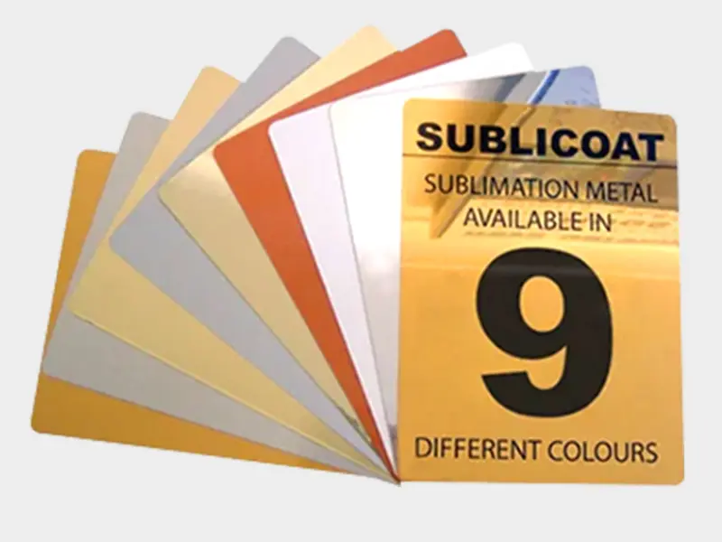 High gloss aluminum sheet for sublimation photo printing