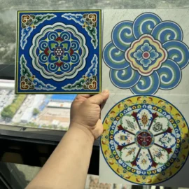 Heat transfer sublimation photo blank plate