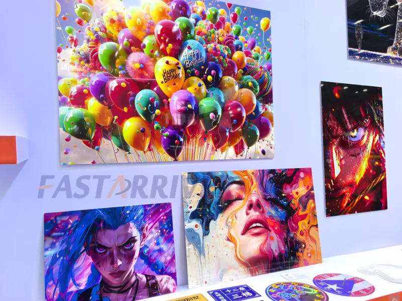 HD aluminum printing