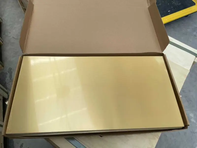 Satin Gold Sublimation Aluminum