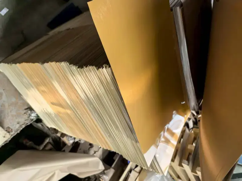 Satin Gold Sublimation Aluminum