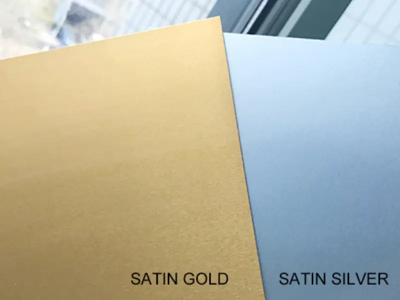Satin Silver Sublimation Aluminum